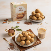 Johar e Alsi Ladoo – Fresh Traditional Flaxseed Pinni for Strength & Wellness