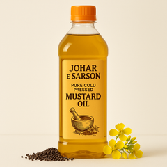 Johar e Sarson Pure Cold Pressed – Mustard Oil